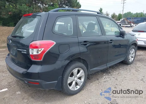 2015 Subaru Forester 2.5I from USA, damaged, VIN JF2SJABC6FH530455